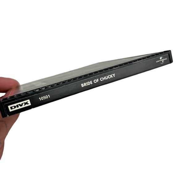 1999 Bride of Chucky Original DVD in Case Jennifer Tilly Chucky Gets Lucky DIVX - Picture 9 of 15